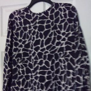 womens GIOVANNI 100% Silk Blouse Shirt size S